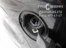 заправочное устройство поместилось в лючке бензобака Ford Explorer V (дорестайл) 3.5i (249Hp) 2014г.в.