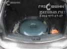баллон объемом 54л (720х180) вместо запасного колеса. Infiniti FX35 I (дорестайл) 3.5i (280Hp) 2004г.в.