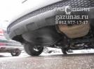 тороидальный баллон объемом 73л. (720х230) вместо запасного колеса Kia Sorento II (дорестайл) 2.4i (175Hp) 2011г.в.