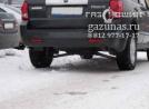 тороидальный баллон объемом 73л вместо запасного колеса.