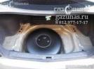 тороидальный баллон объемом 54л вместо запасного колеса Nissan Primera III (P12) (седан) 1.6i (109Hp) 2004г.в.