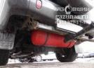 цилиндрический баллон объемом 50л подвешенный под кузов сзади Opel Frontera B (рестайл) 2.2i (136Hp) 2003г.в.