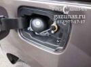 заправочное устройство поместилось в лючке бензобака Renault Kangoo II (рестайл) 1.6i (102Hp) 2014г.в.