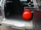 баллон объемом 50л вболь борта на сложно-составной раме с правой стороны. Suzuki Grand Vitara III (дорестайл) 2.0i (140Hp) 2008г.в.