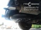баллон объемом 93л вместо запасного колеса Toyota Land Cruiser 100 (дорестайл) 4.7i (235Hp) 1999г.в.