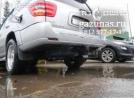 баллон объемом 93л вместо запасного колеса. Toyota Sequoia I (дорестайл) 4.7i (243Hp) 2002г.в.