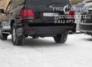 тороидальный баллон объемом 93л вместо запасного колеса. Toyota Land Cruiser 100 (2-й рестайл) 4.7i (235Hp) 2006г.в.