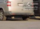 тороидальный баллон объемом 73л вместо запасного колеса Volkswagen Transporter T5 (дорестайл) 2.0i (115Hp) 2007г.в.
