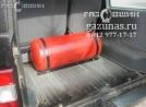 баллон объемом 90л на сложносоставной раме вдоль заднего ряда сидений. УАЗ Patriot I (дорестайл) 2.7i (128Hp) 2008г.в.
