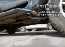 видоизмененная выхлопная система УАЗ Patriot I (рестайл 1) 2.7i (128Hp) 2013г.в.