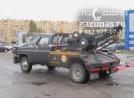 Chevrolet K30 7.4 towtruck (220hp) 1986г.в. переоборудован для использования в качестве моторного топлива сжиженного нефтяного газа (пропан-бутан), вид сзади
