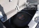 тороидальный баллон объемом 54л вместо запасного колеса, вид слева