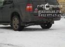 вместо запасного колеса установлен баллон объемом 93л, вид сбоку